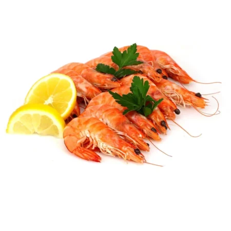 Crevettes cuites Bio de Madagascar la portion de 250g