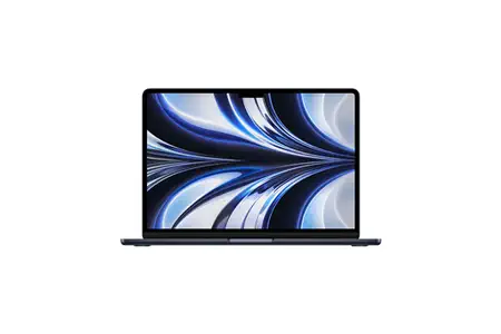 MacBook Apple Air 13" 256 Go SSD 16 Go RAM Puce M2 CPU 8 Cœurs GPU 8 Cœurs Minuit